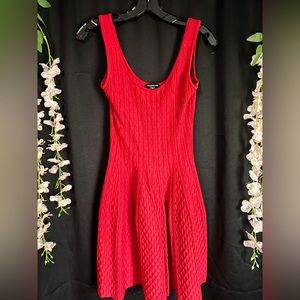 Bebe Red Mini Dress